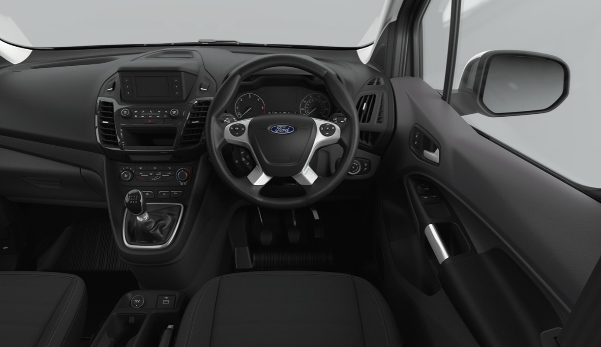 Interior of Ford Transit Custom Limited