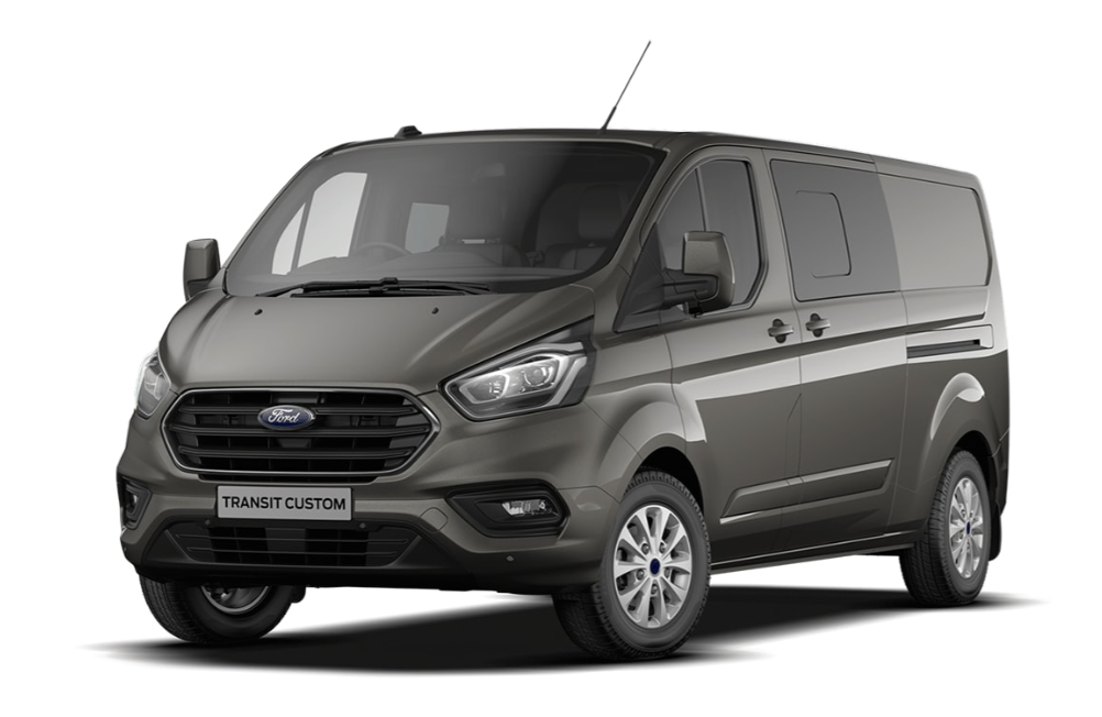 ford transit custom van grey