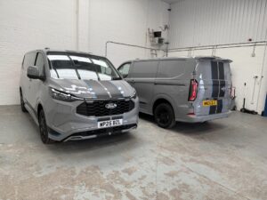 Ford Transit Custom Sport Panel Van – SWB – 236ps 2.5L Duratec Petrol PHEV – Automatic – 36 Month Deal