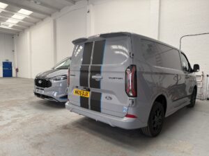 Ford Transit Custom Sport Panel Van – SWB – 236ps 2.5L Duratec Petrol PHEV – Automatic – 36 Month Deal