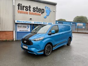 Ford Transit Custom Sport Panel Van – SWB – 236ps 2.5L Duratec Petrol PHEV – Automatic – 36 Month Deal
