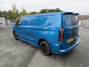 Ford Transit Custom Sport Panel Van – LWB – 236ps 2.5L Duratec Petrol PHEV – Automatic – 36 Month Deal