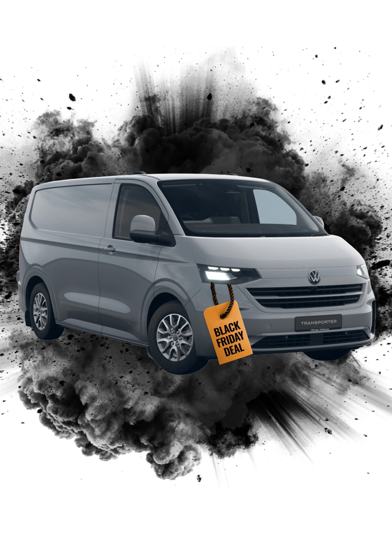 VW Transporter T7 – Commerce + 2.0L TDI Tailgate SWB Manual – BLACK FRIDAY – 5 YEAR DEAL